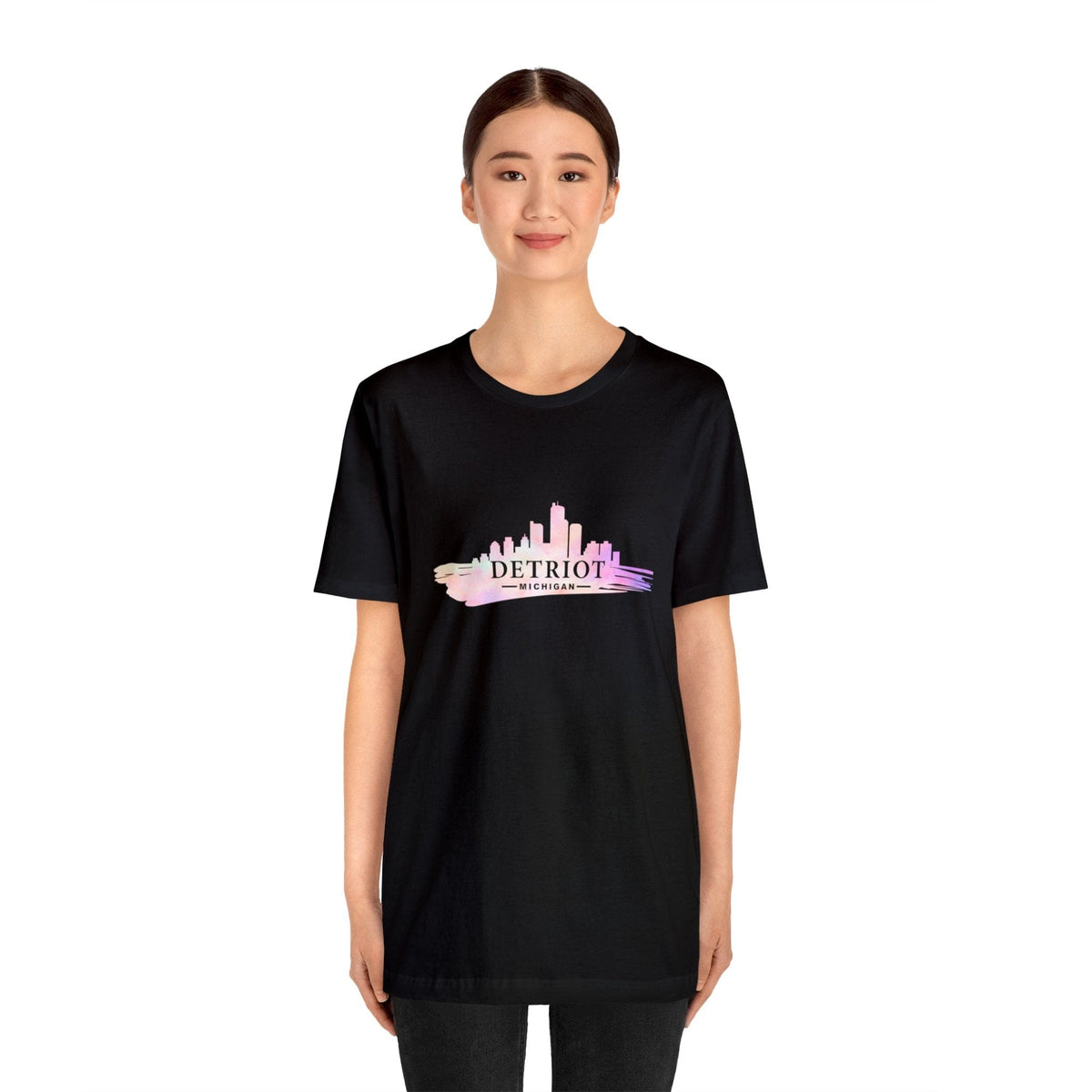 Detroit Skyline - Short Sleeve Tee
