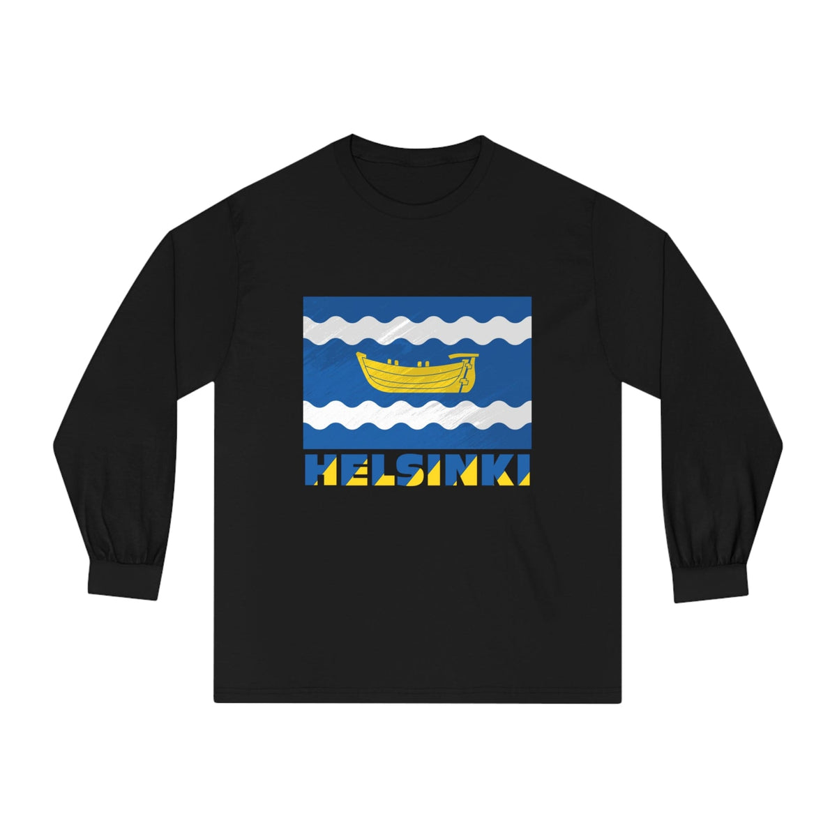 HELSINKI – Trendy Design, Premium Long Sleeve Tee
