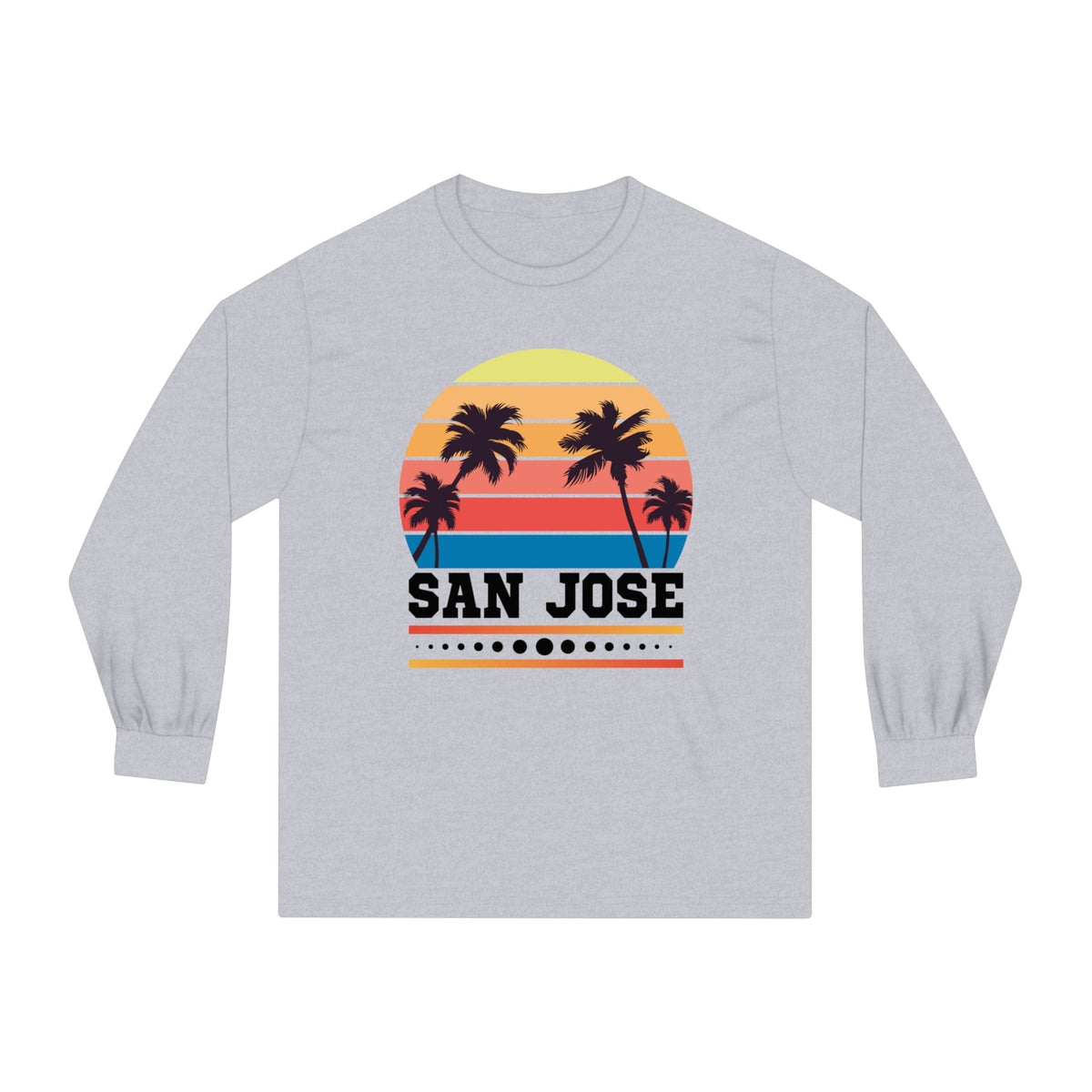 SAN JOSE – Trendy Design, Premium Long Sleeve Tee