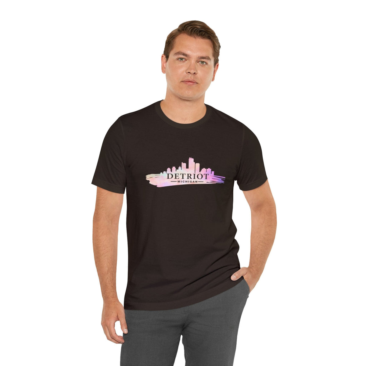 Detroit Skyline - Short Sleeve Tee