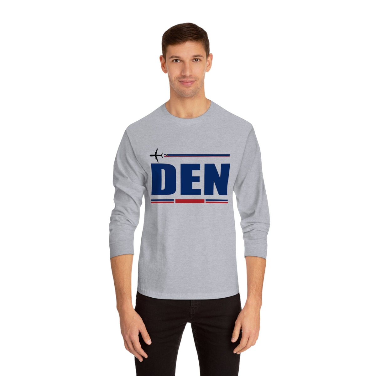 DENVER – Trendy Design, Premium Long Sleeve Tee