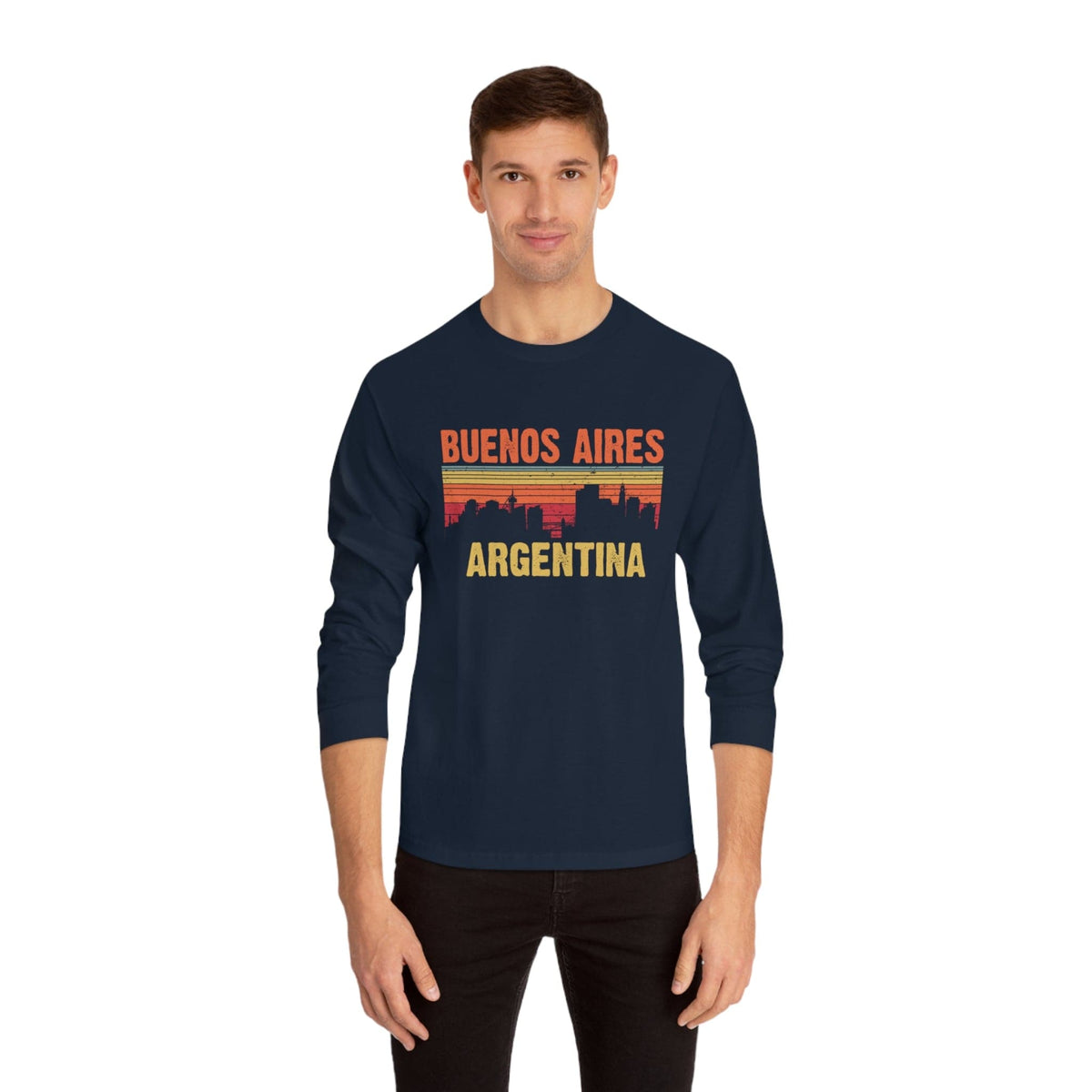 Buenos Aires Nightscape - Long Sleeve Tee