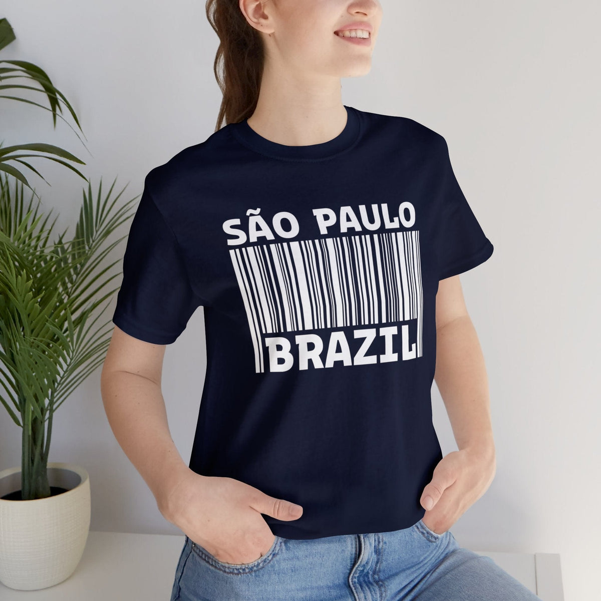Urban Barcode São Paulo - Short Sleeve Tee