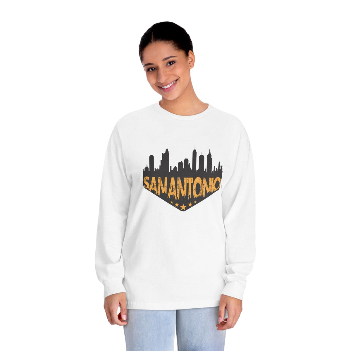 SAN ANTONIO – Trendy Design, Premium Long Sleeve Tee