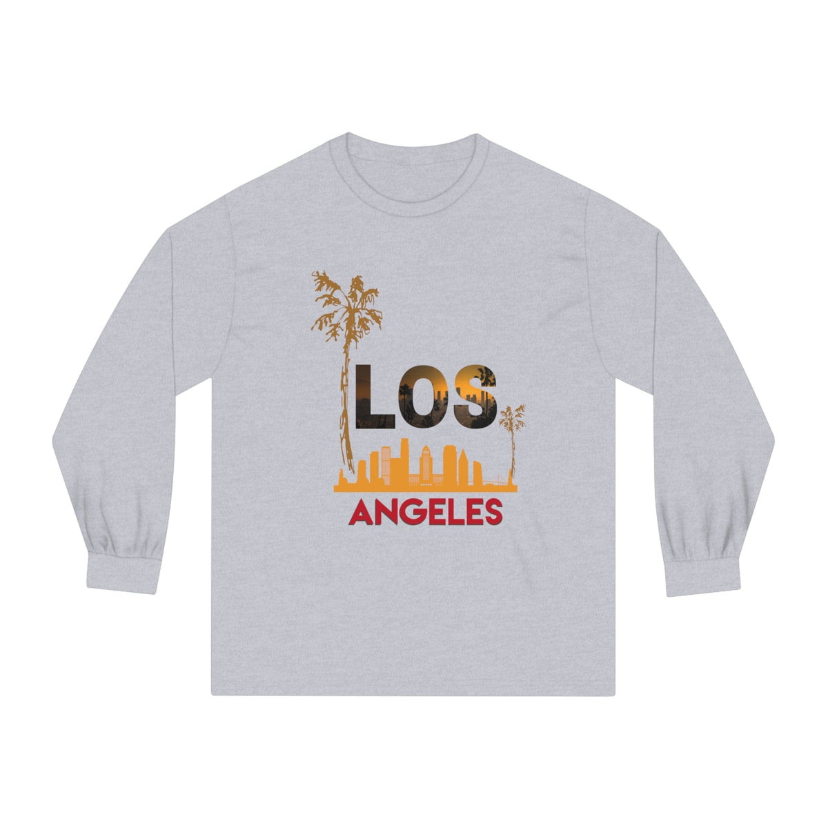 LOS ANGELES – Trendy Design, Premium Long Sleeve Tee