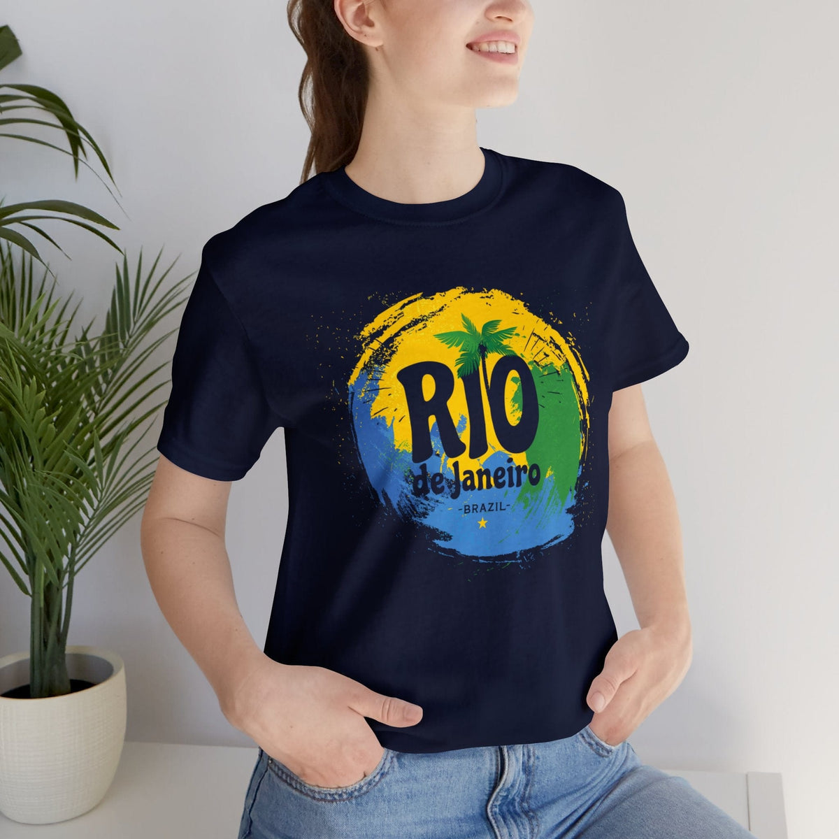 Rio Spirit Abstract - Short Sleeve Tee