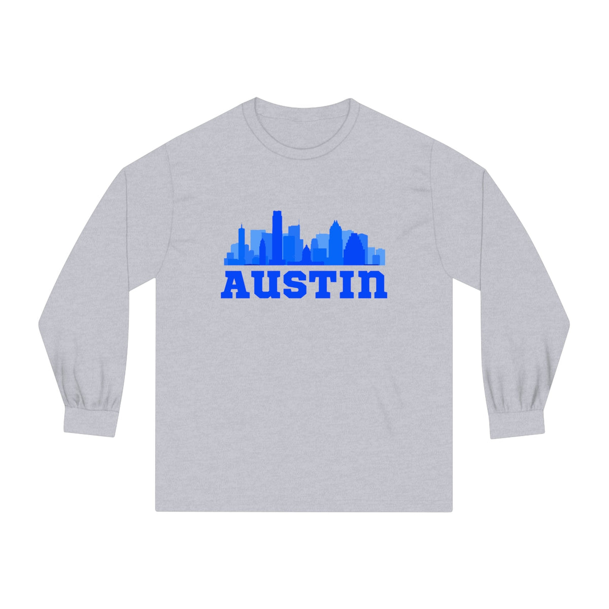 AUSTIN – Trendy Design, Premium Long Sleeve Tee