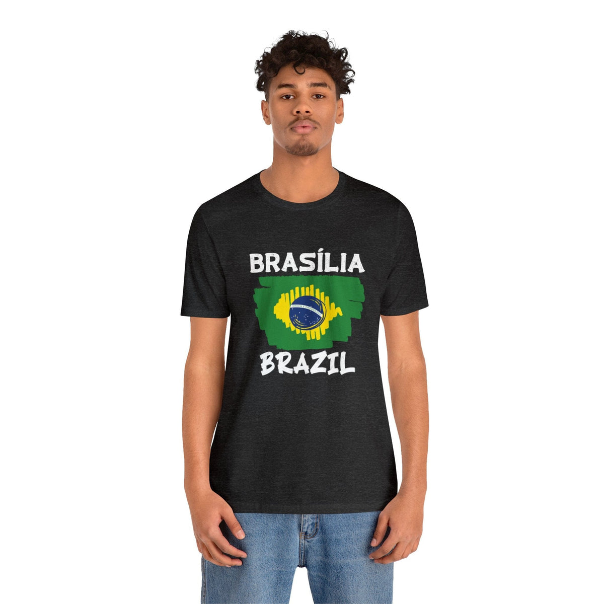 Brushstroke Brasília - Short Sleeve Tee