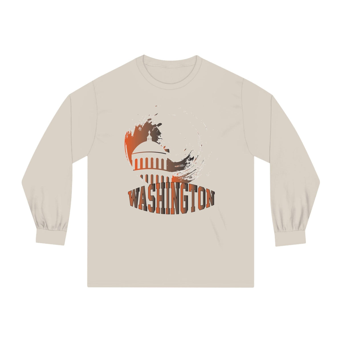 WASHINGTON – Trendy Design, Premium Long Sleeve Tee