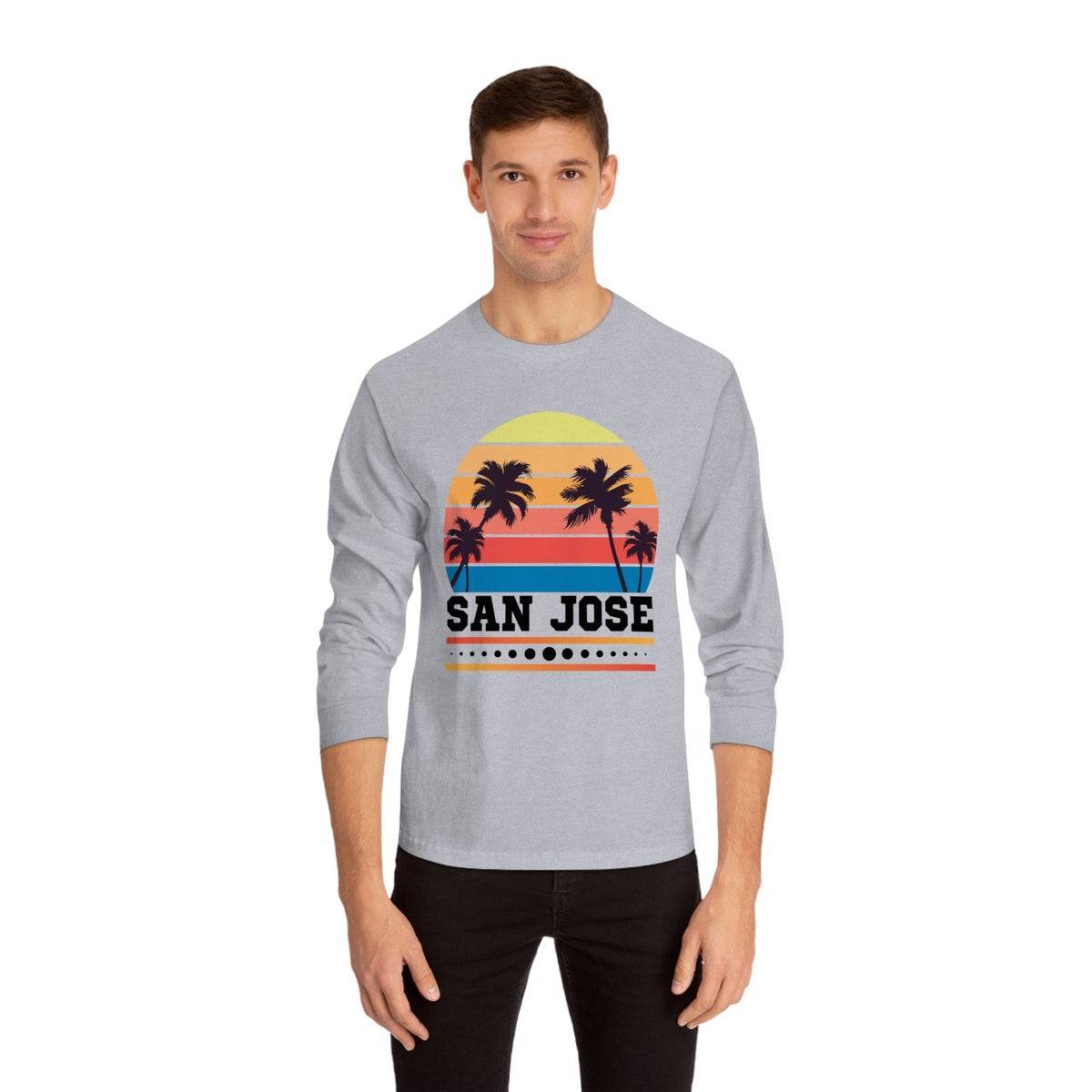 SAN JOSE – Trendy Design, Premium Long Sleeve Tee