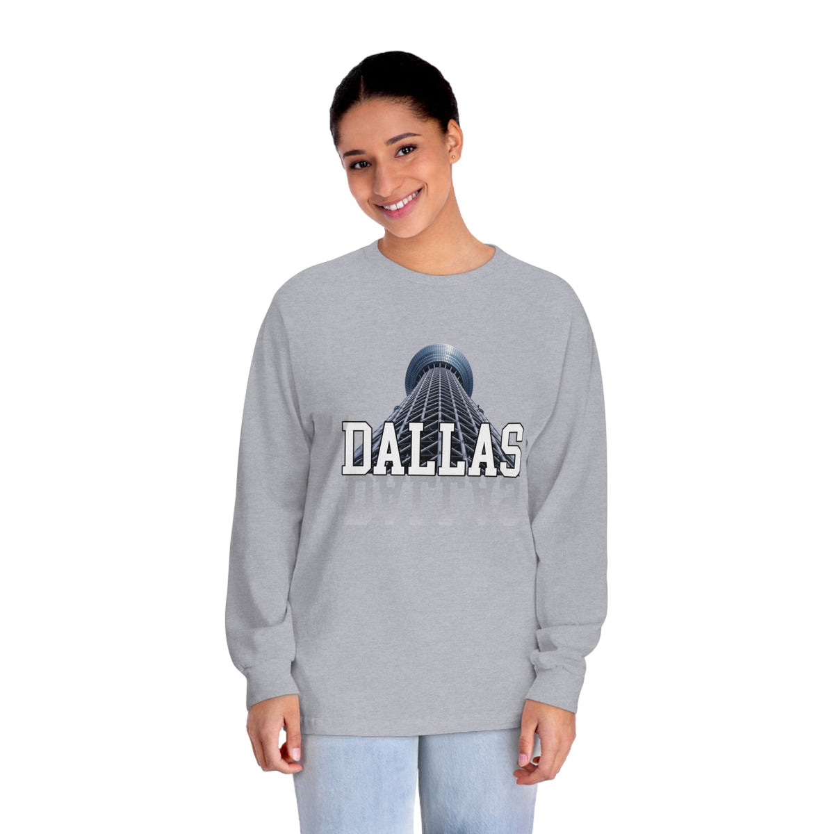 DALLAS – Trendy Design, Premium Long Sleeve Tee