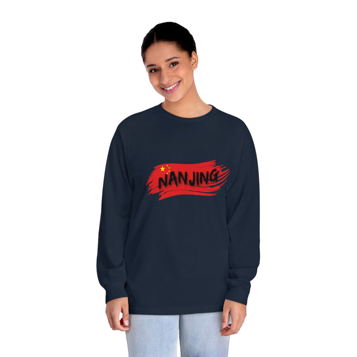 NANJING – Trendy Design, Premium Long Sleeve Tee