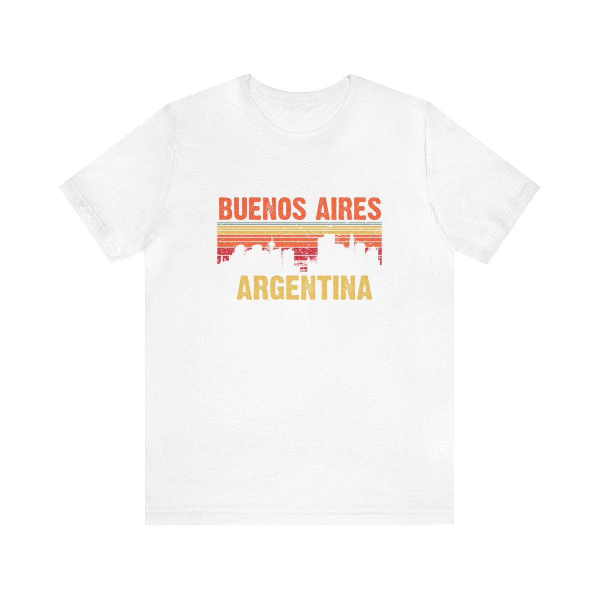 Buenos Aires Nightscape - Short Sleeve Tee