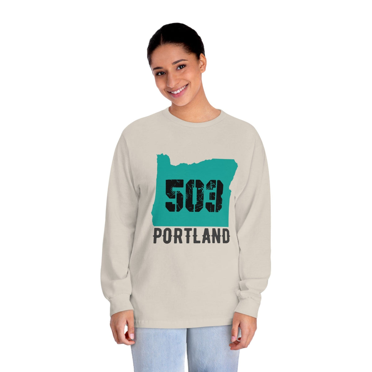 PORTLAND – Trendy Design, Premium Long Sleeve Tee