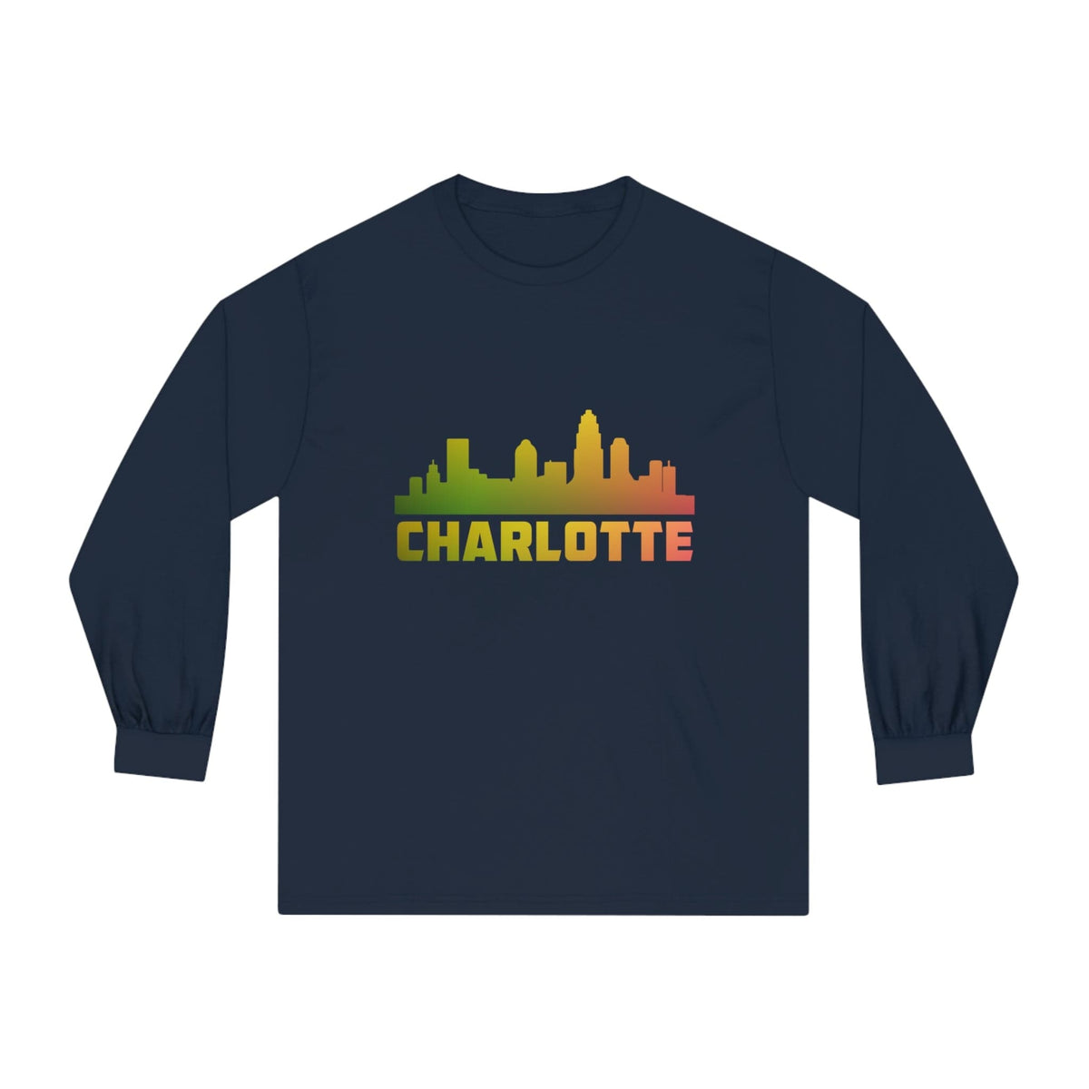 CHARLOTTE – Trendy Design, Premium Long Sleeve Tee