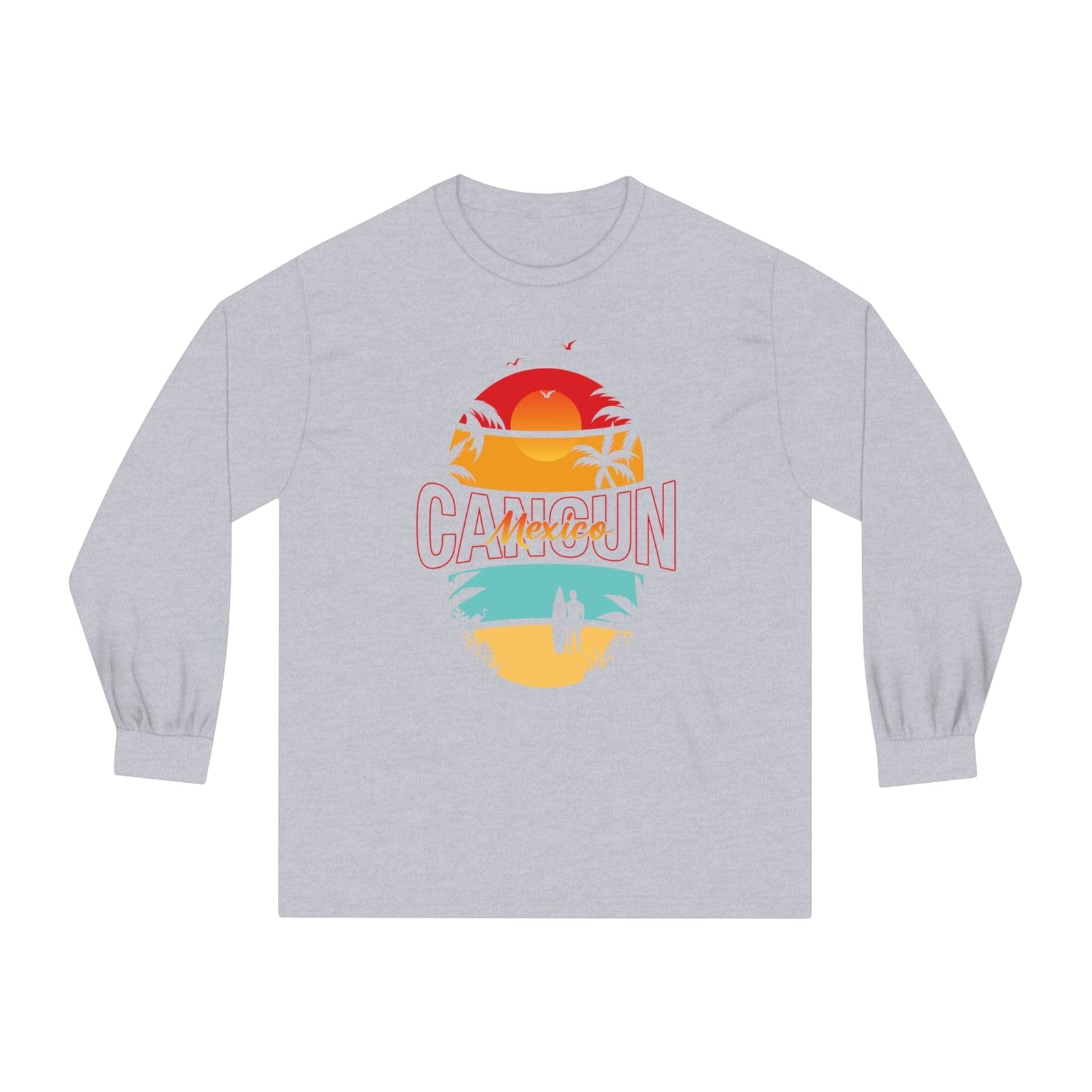 CANCUN – Trendy Design, Premium Long Sleeve Tee
