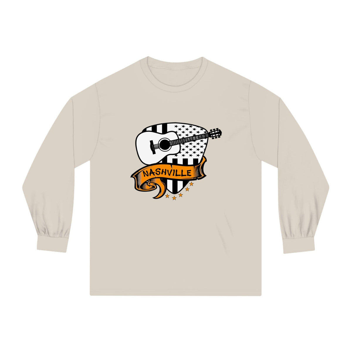 NASHVILLE – Trendy Design, Premium Long Sleeve Tee