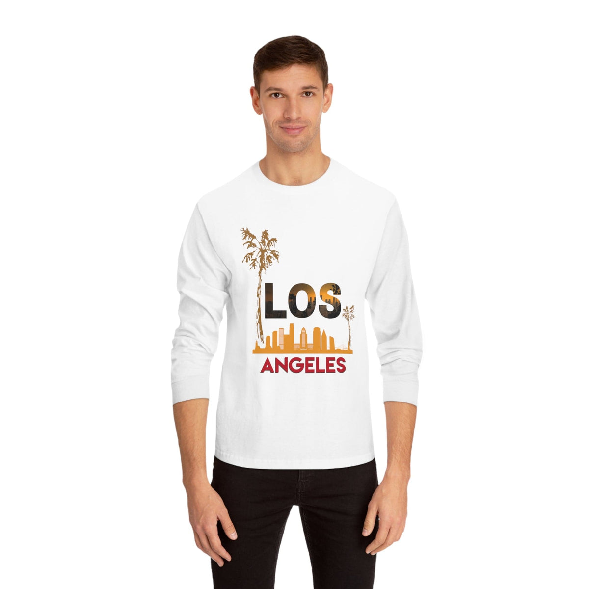 LOS ANGELES – Trendy Design, Premium Long Sleeve Tee