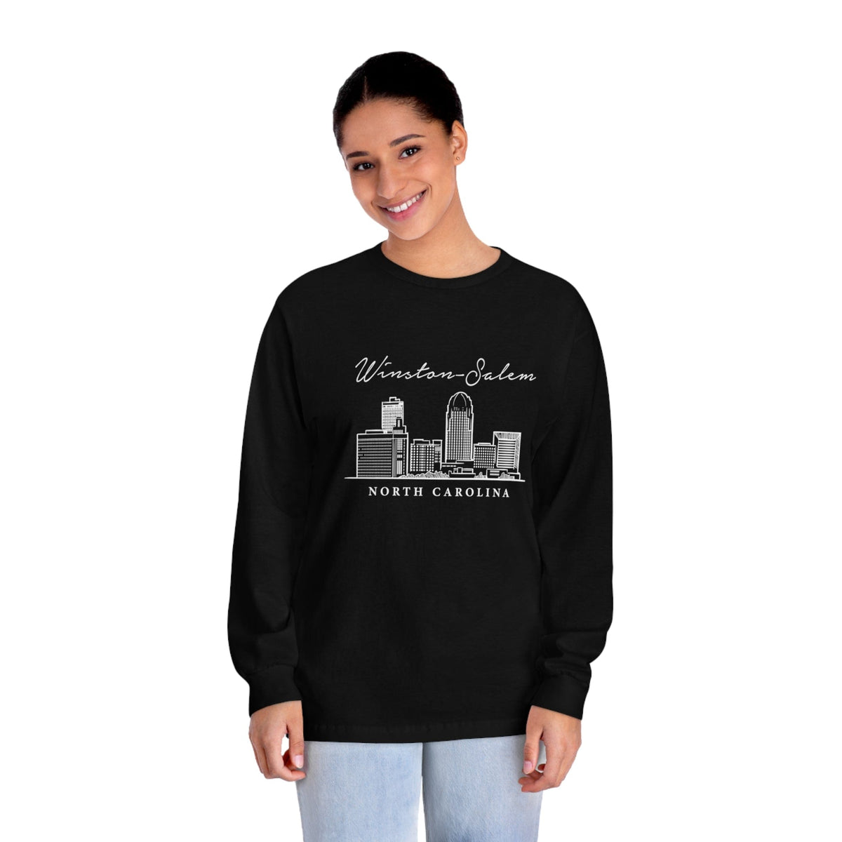 WINSTON – Trendy Design, Premium Long Sleeve Tee