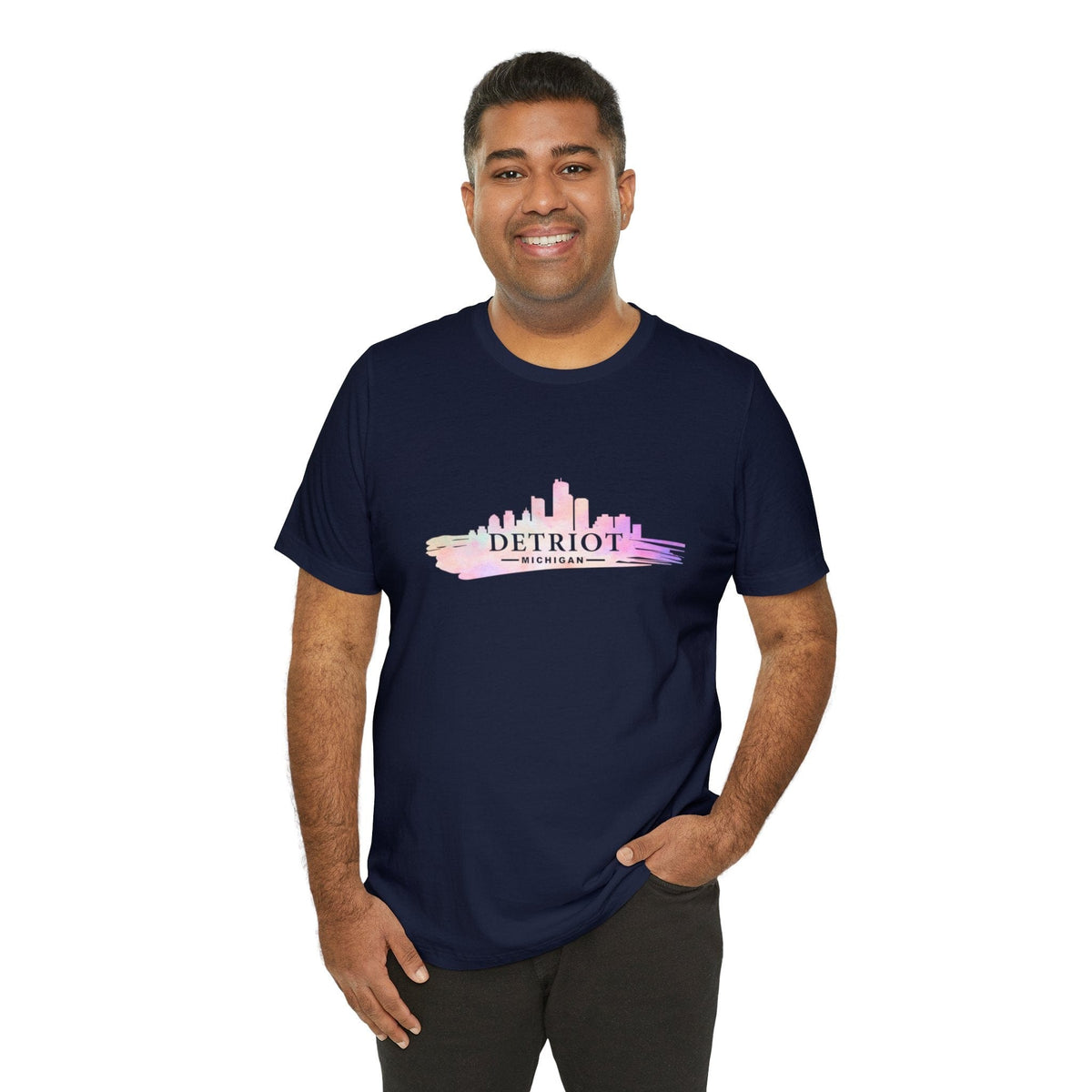 Detroit Skyline - Short Sleeve Tee