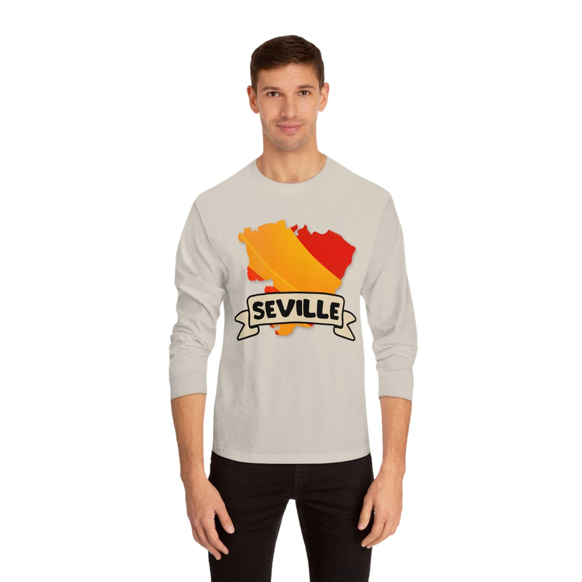 SEVILLE – Trendy Design, Premium Long Sleeve Tee