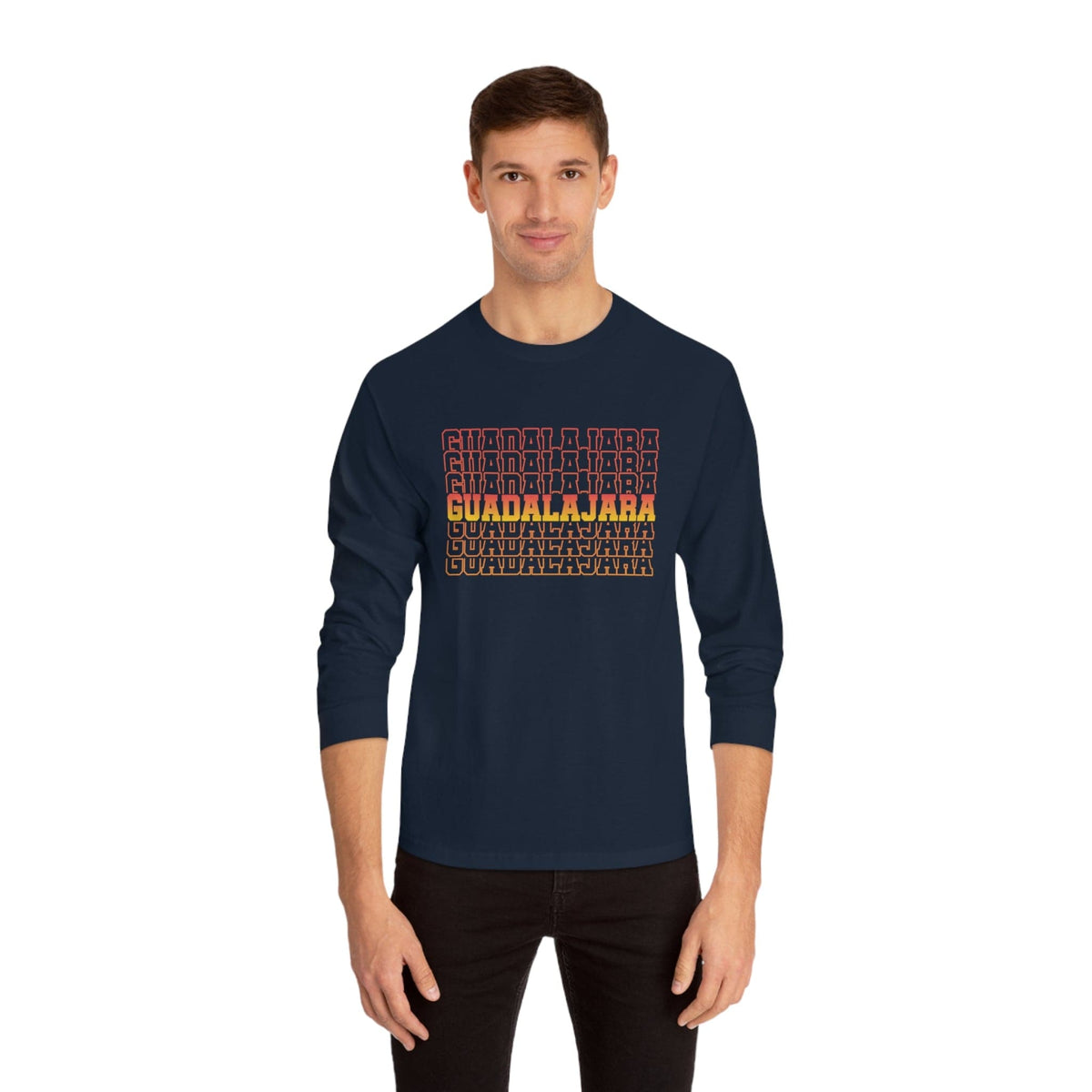 GUADALAJARA – Trendy Design, Premium Long Sleeve Tee