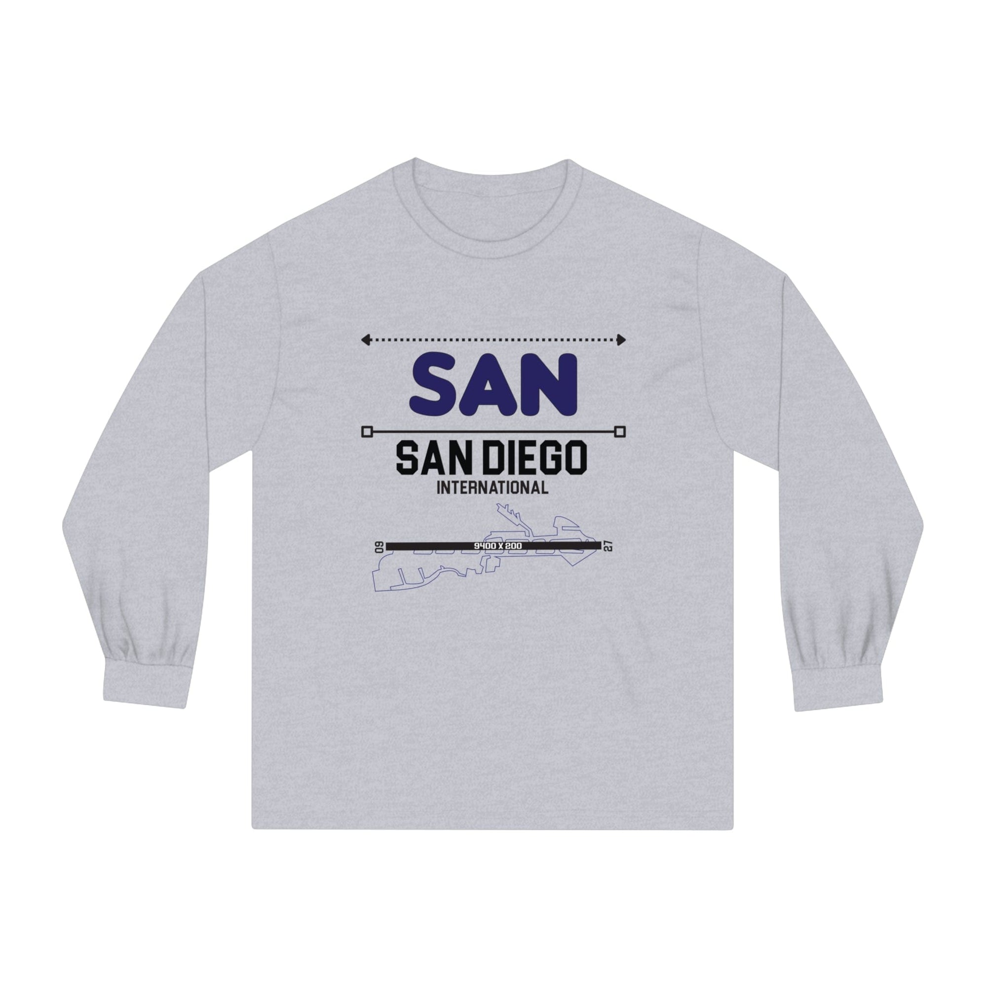 SAN DIEGO – Trendy Design, Premium Long Sleeve Tee