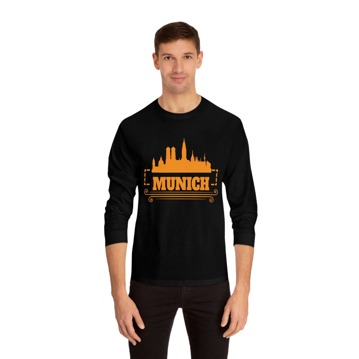 MUNICH – Trendy Design, Premium Long Sleeve Tee