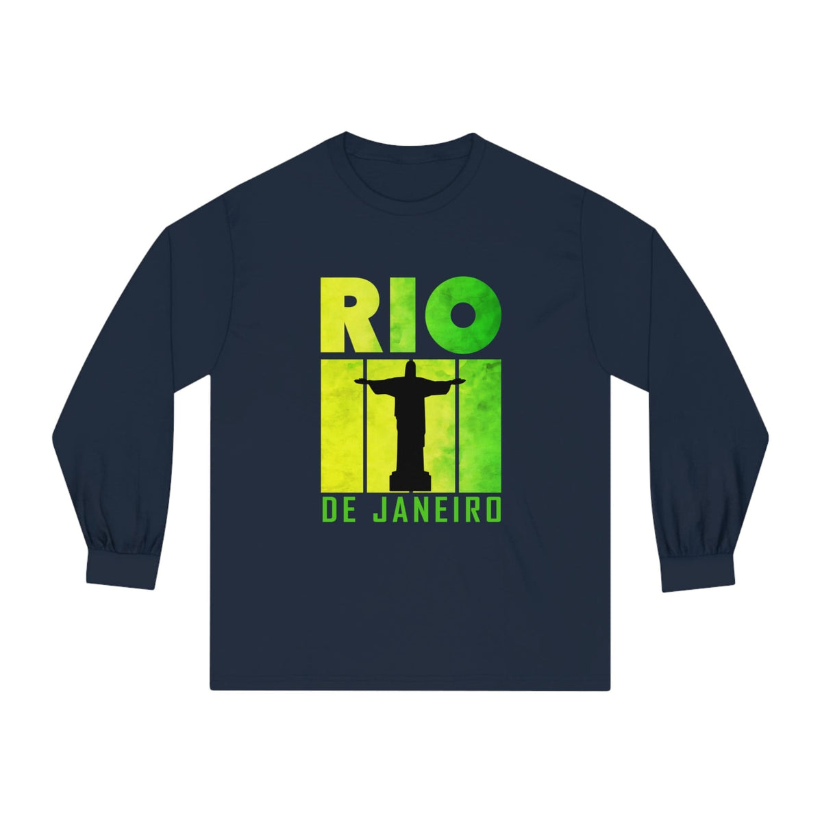 RO de JANEIRO – Trendy Design, Premium Long Sleeve Tee