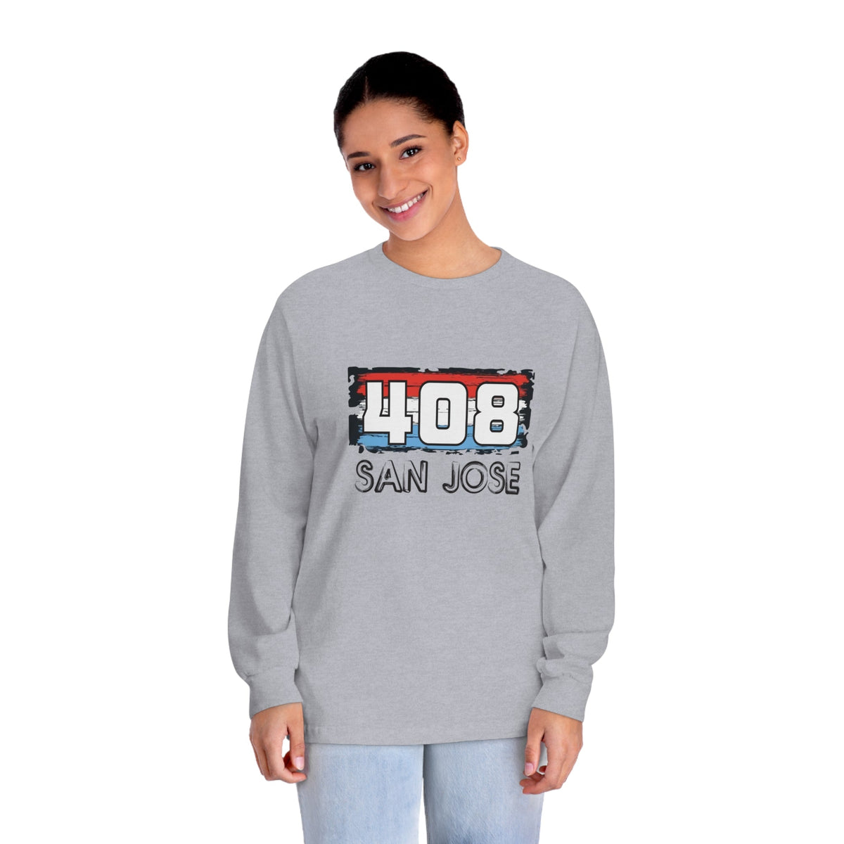 SAN JOSE – Trendy Design, Premium Long Sleeve Tee