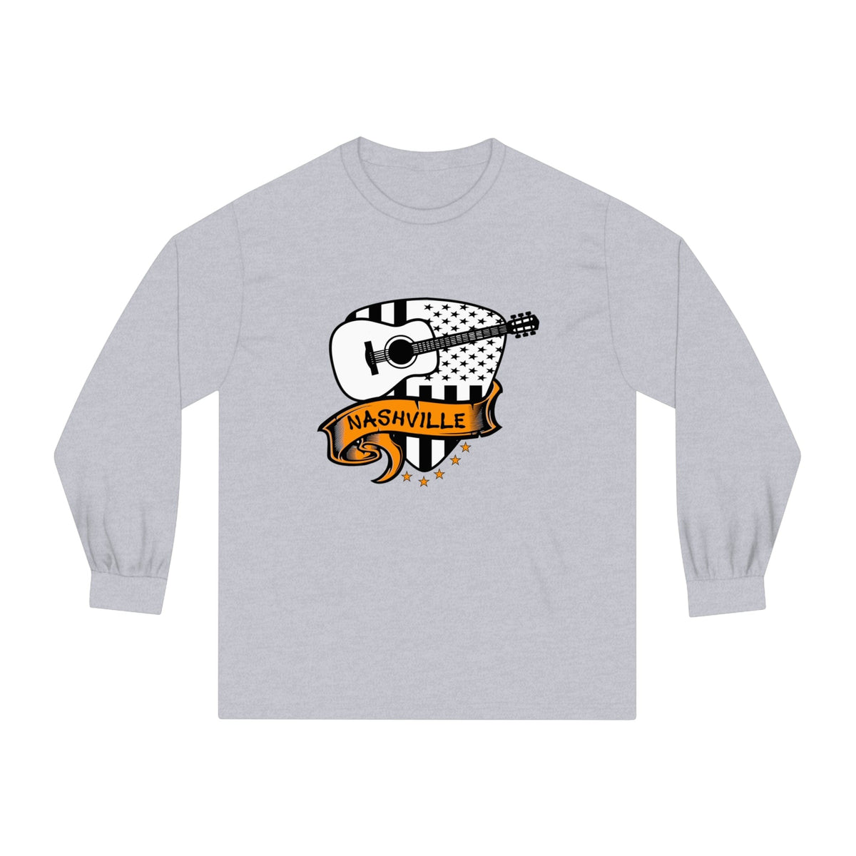 NASHVILLE – Trendy Design, Premium Long Sleeve Tee