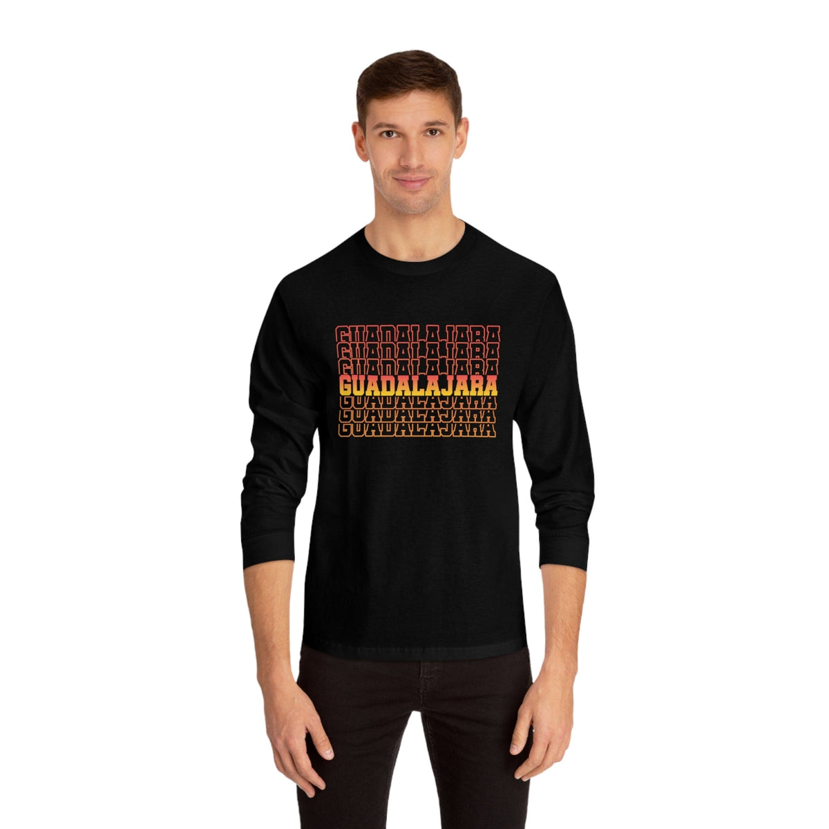 GUADALAJARA – Trendy Design, Premium Long Sleeve Tee