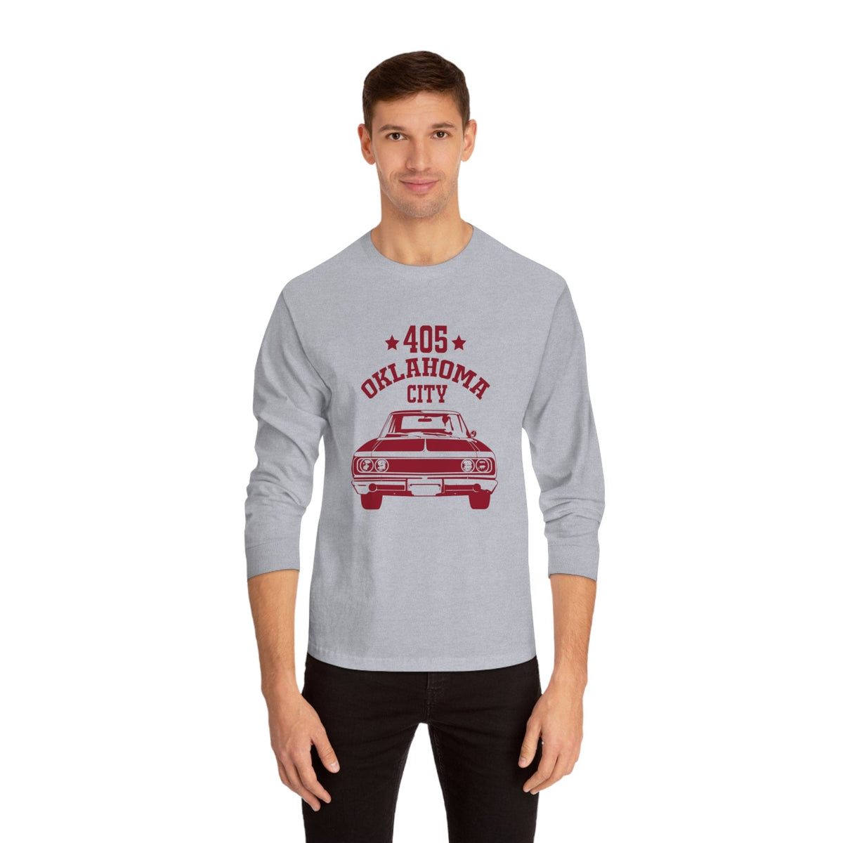 OKLAHOMA CITY – Trendy Design, Premium Long Sleeve Tee