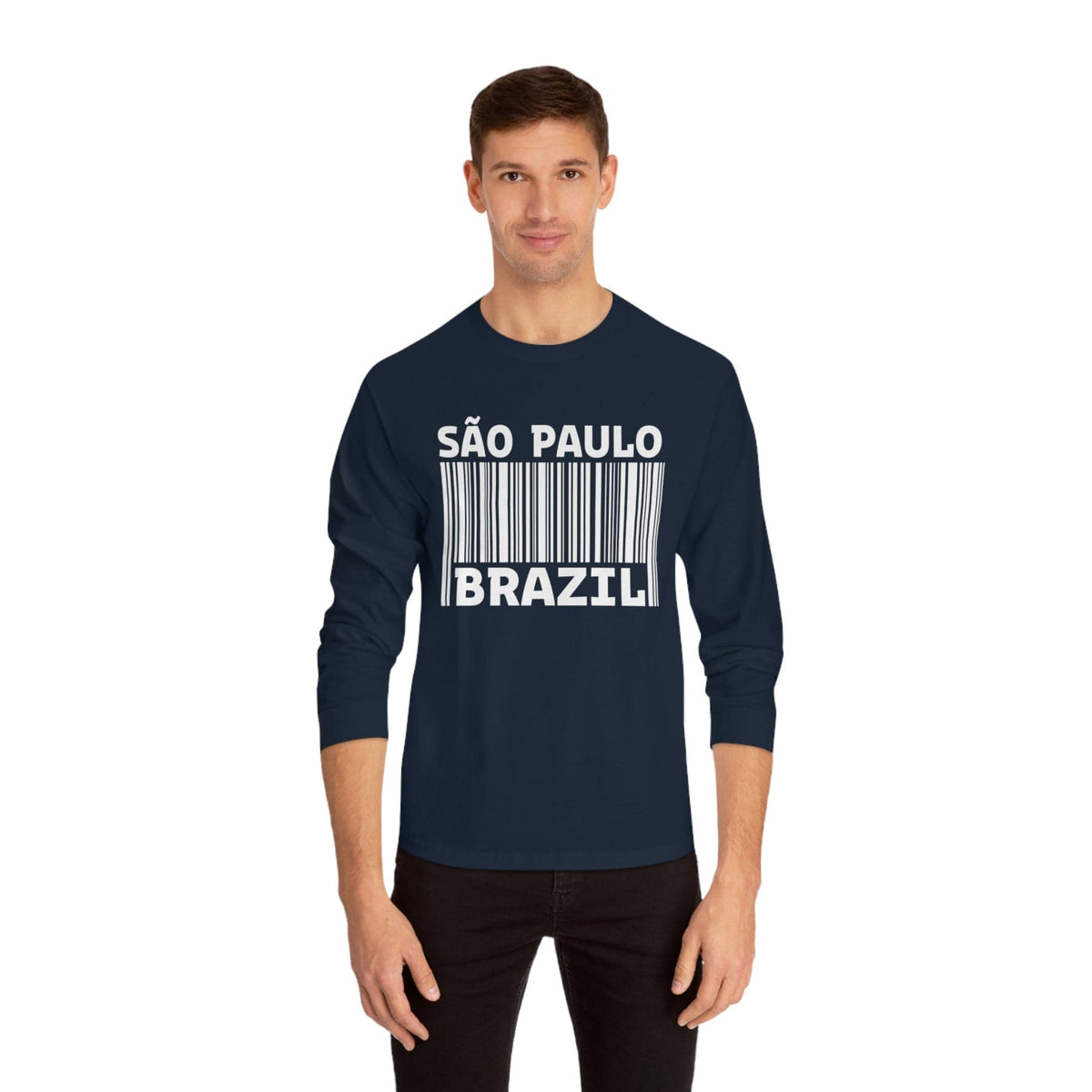 SAO PAULO – Trendy Design, Premium Long Sleeve Tee