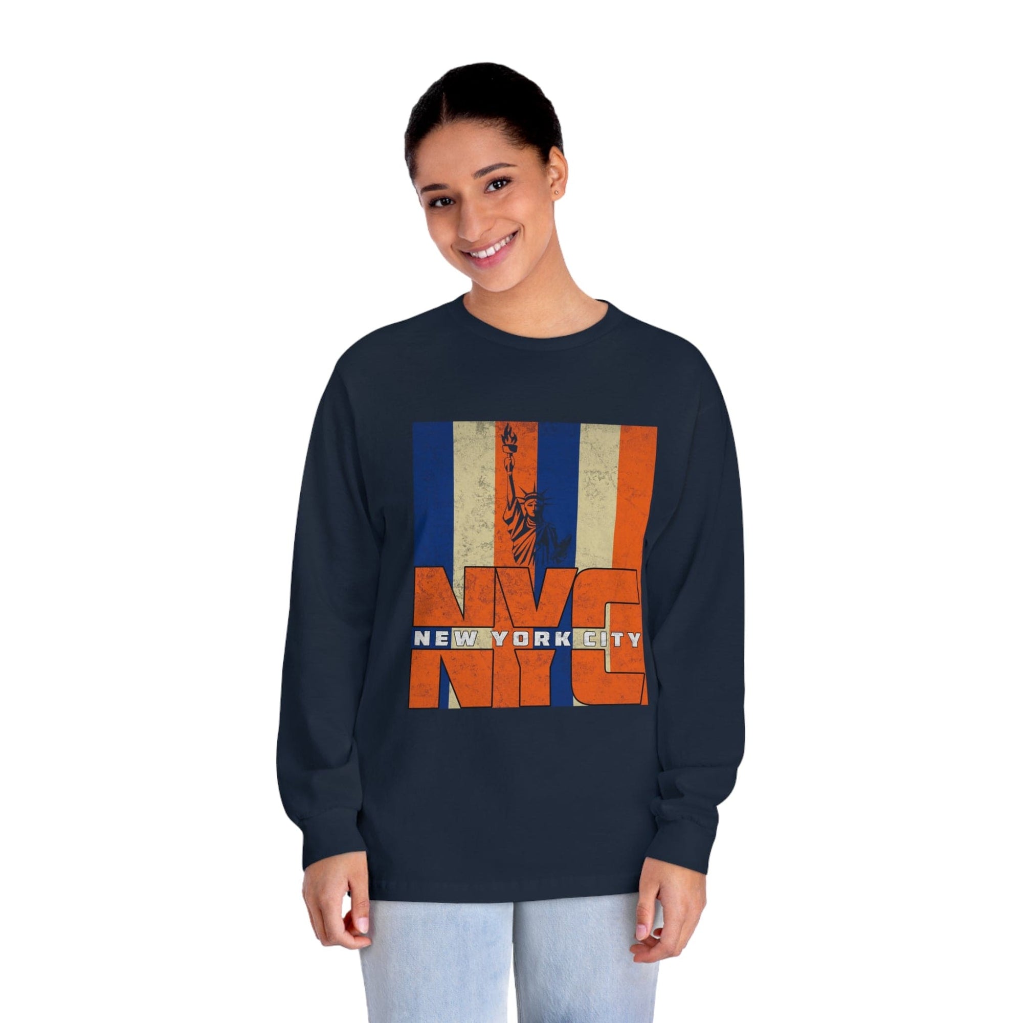 NEW YORK CITY – Trendy Design, Premium Long Sleeve Tee