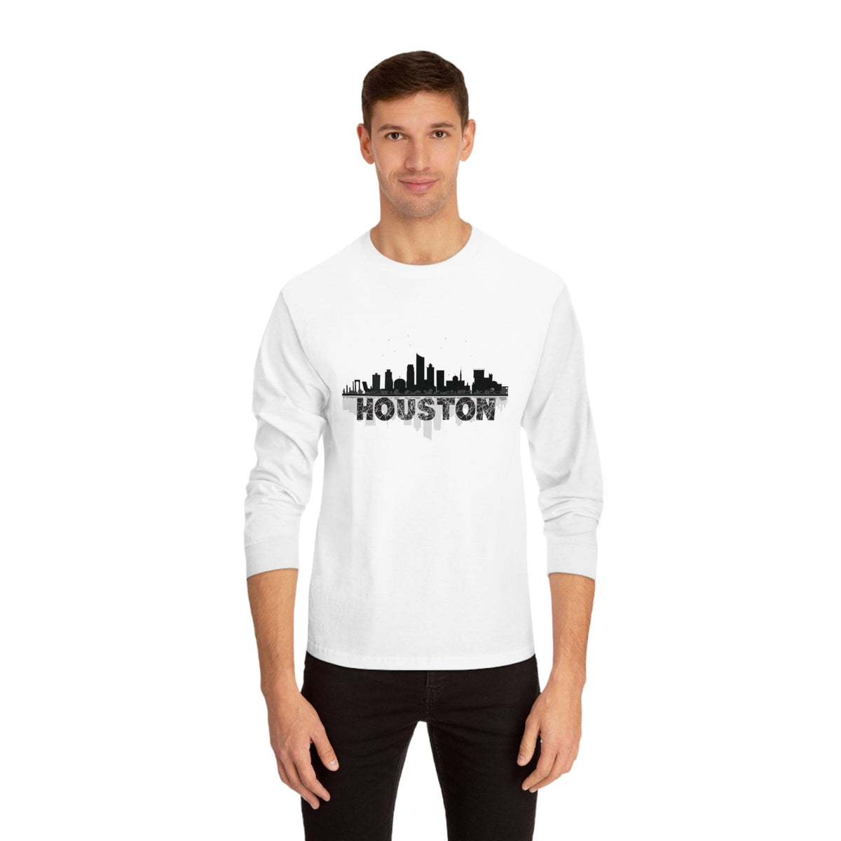 HOUSTON – Trendy Design, Premium Long Sleeve Tee