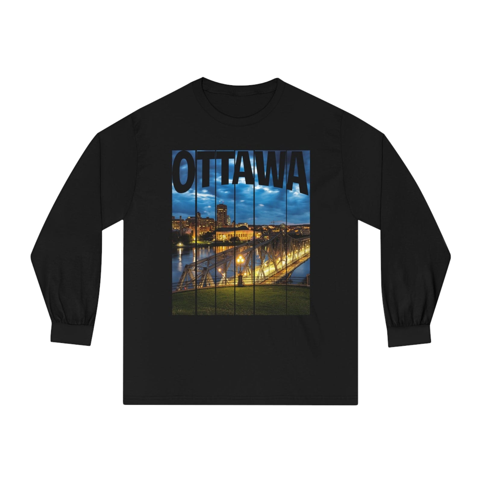 OTTAWA – Trendy Design, Premium Long Sleeve Tee