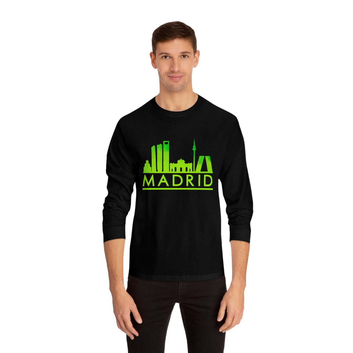 MADRID – Trendy Design, Premium Long Sleeve Tee