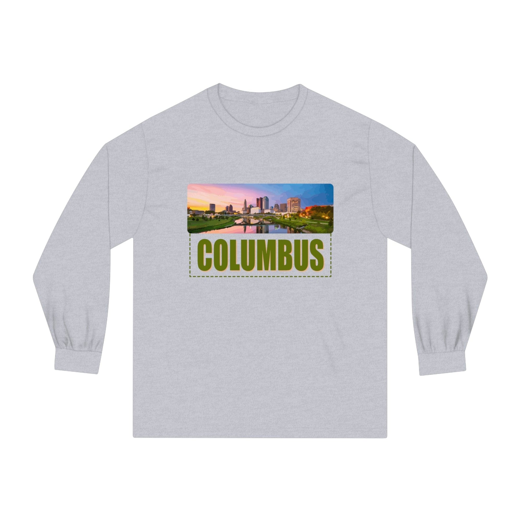 COLUMBUS – Trendy Design, Premium Long Sleeve Tee