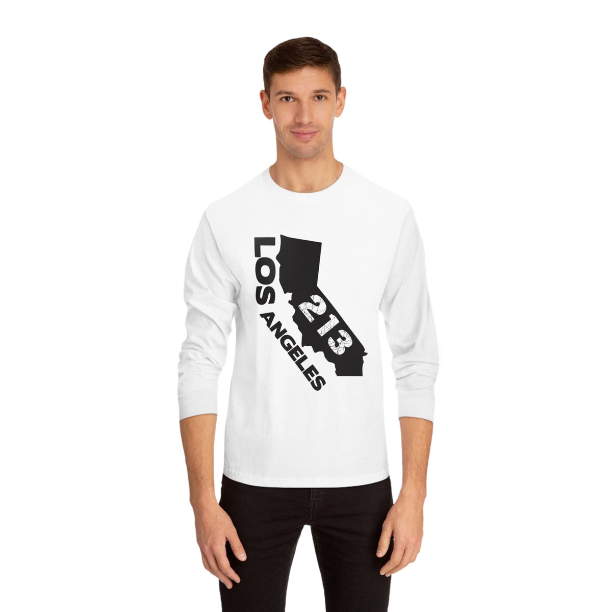 LOS ANGELES – Trendy Design, Premium Long Sleeve Tee