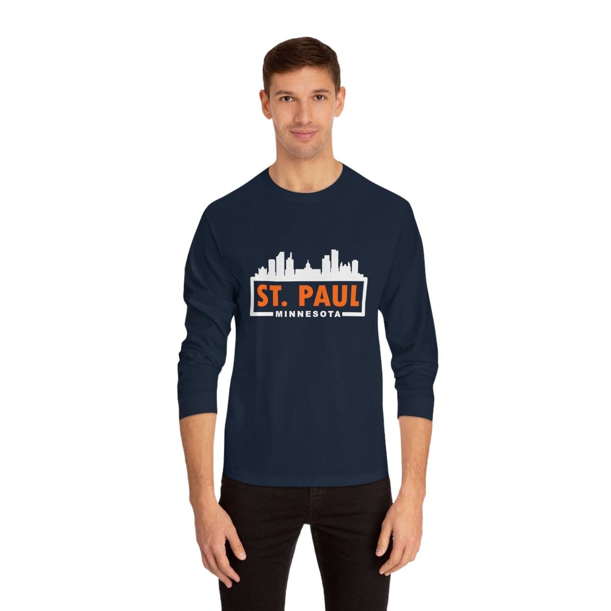 ST. PAUL – Trendy Design, Premium Long Sleeve Tee