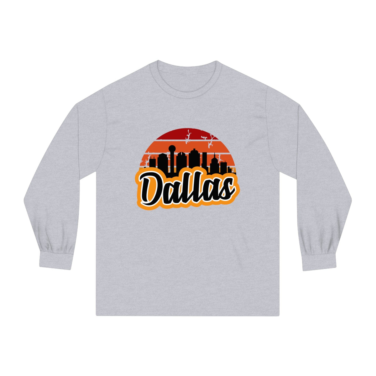 DALLAS – Trendy Design, Premium Long Sleeve Tee