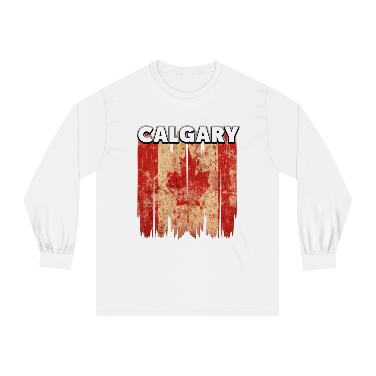 CALGARY – Trendy Design, Premium Long Sleeve Tee
