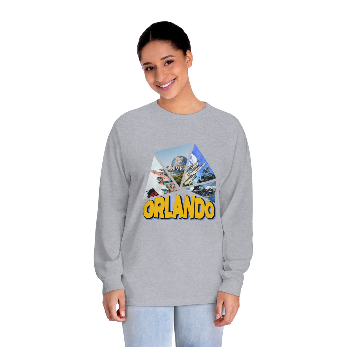 ORLANDO – Trendy Design, Premium Long Sleeve Tee