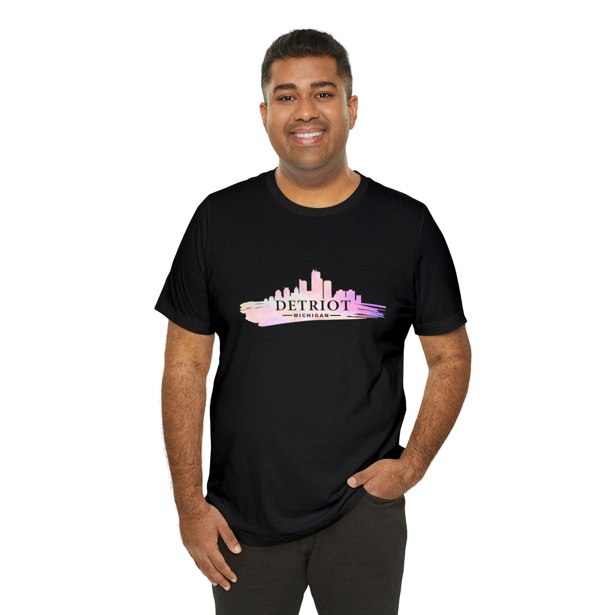 Detroit Skyline - Short Sleeve Tee