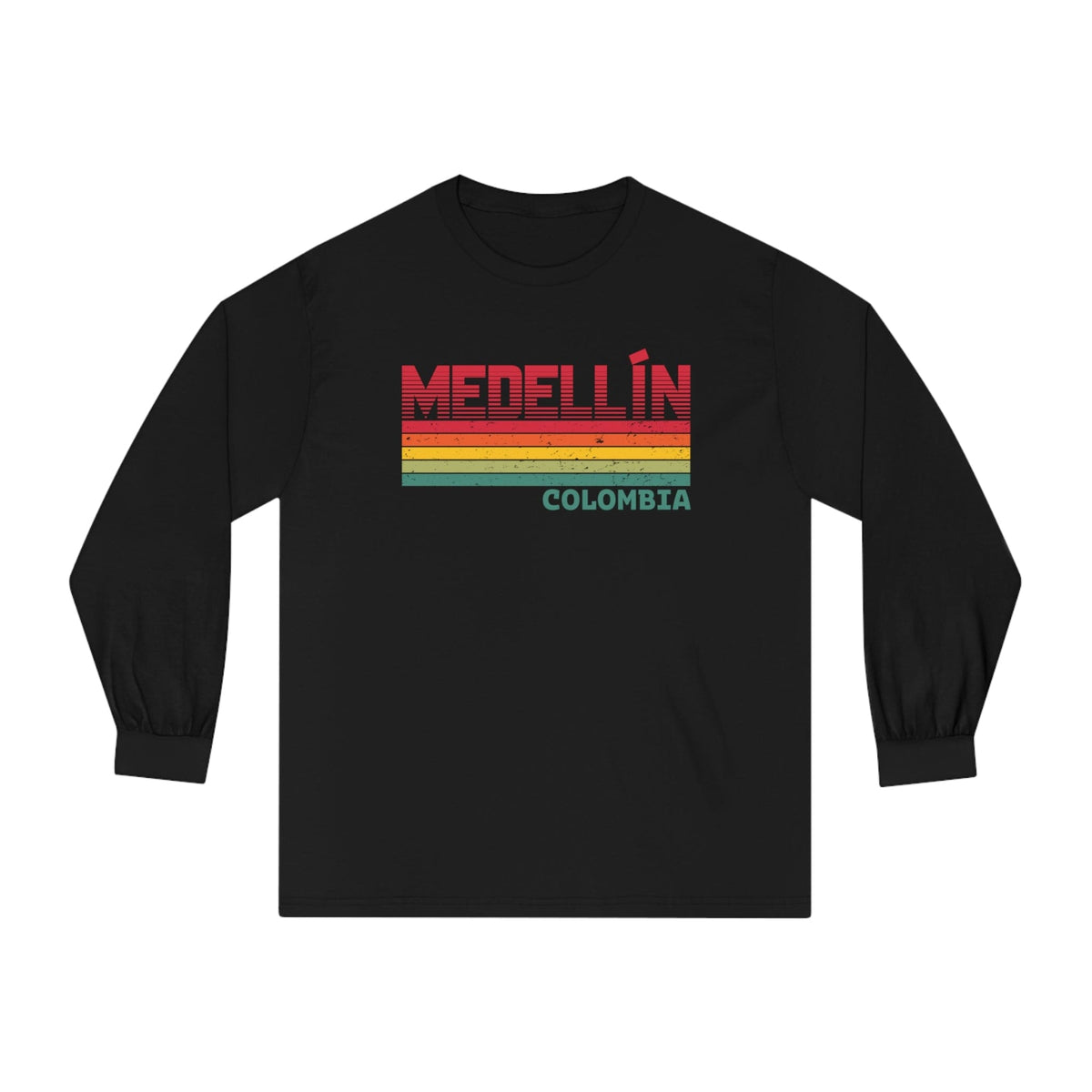 MEDELLIN – Trendy Design, Premium Long Sleeve Tee