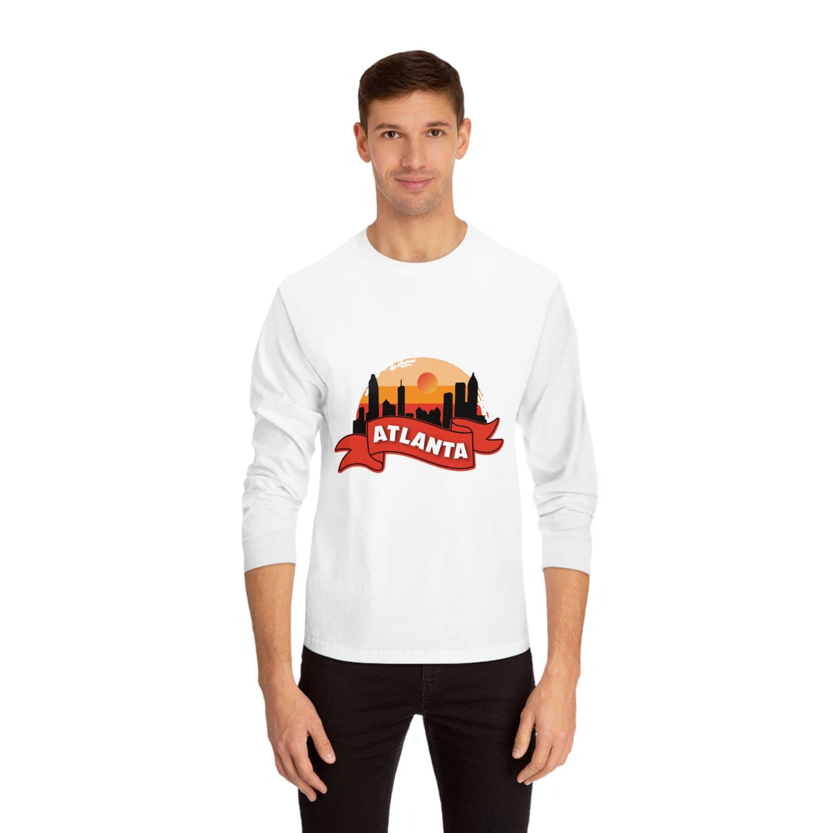 ATLANTA – Trendy Design, Premium Long Sleeve Tee