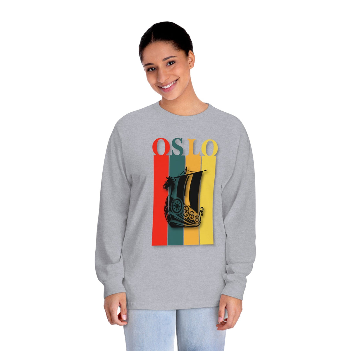 OSLO – Trendy Design, Premium Long Sleeve Tee