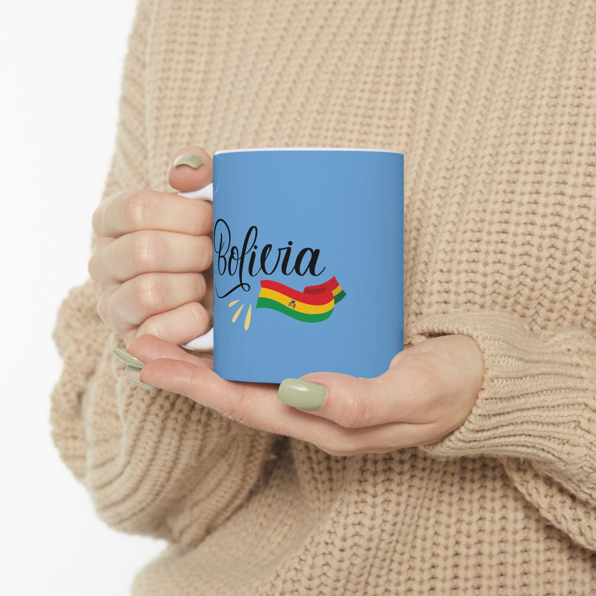 BOLIVIA - Awesome Ceramic Mug, Exclusive Design