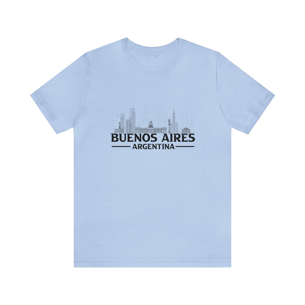 Buenos Aires Skyline - Short Sleeve Tee